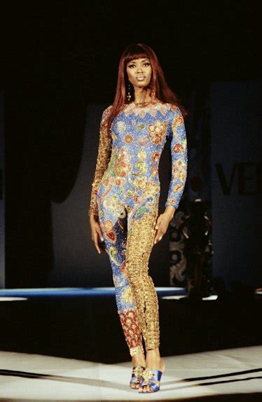 Versace Show SS 1991 Naomi Campbell 